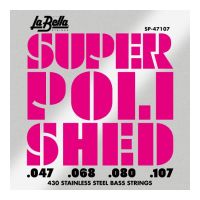 Thumbnail van La Bella SP-47107 Super Polished Bass Strings &ndash; 4-String Set, 47-107