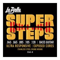 Thumbnail van La Bella SS45-B Super Steps 5 String Round wound