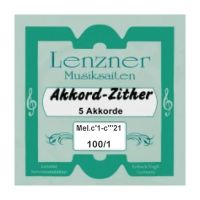 Thumbnail van Lenzner 100/1 Soloklang Chord zither  5 chords, 41 strings,