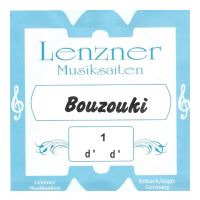 Thumbnail van Lenzner 3700 Greek Bouzouki steelcore silverplated