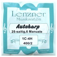 Thumbnail van Lenzner 400/2 Soloklang manual zither / Autoharp   25 strings,