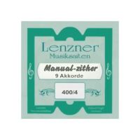 Thumbnail van Lenzner 400/4 Soloklang manual zither / Autoharp  9 chords, 32strings,