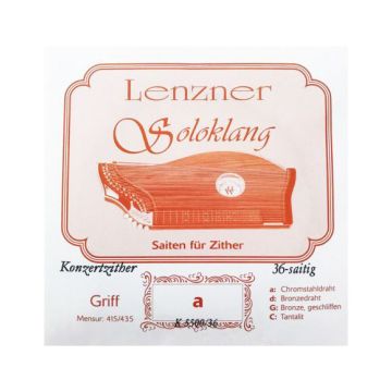 Preview van Lenzner K5500/36 Soloklang Konzertzither  36 strings,