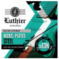 Thumbnail van Luthier LU-13N Jazz Electric Nickelplated steel 13/56