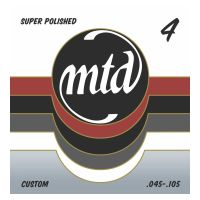 Thumbnail van MTD SP-STR4M Super Polished Stainless 4-String Medium .045 .065 .085 .105