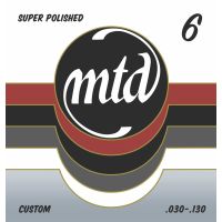 Thumbnail van MTD SP-STR6M Super Polished Stainless 6-String Medium