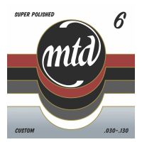 Thumbnail van MTD SP-STR6M Super Polished Stainless 6-String Medium
