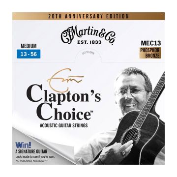Preview van Martin MEC13LTD20  Eric Clapton 20th anniversary edition 92/8 Phosphor bronze