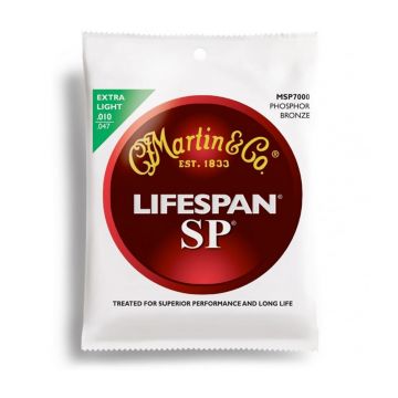 Preview van Martin MSP7000 SP Lifespan extra light Phosphor Bronze