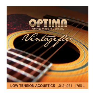 Preview van Optima 1760L  VINTAGEFLEX ACOUSTICS Low Tension Light