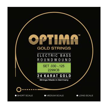 Preview van Optima 2299CB  Gold strings Regular Light 24 Karat gold