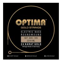 Thumbnail van Optima 2319L Gold strings Medium Light 24 Karat gold Long scale