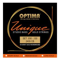 Thumbnail van Optima 2409 CB-SL Unique studio Gold strings  24 Karat gold Super Long scale Tapered B