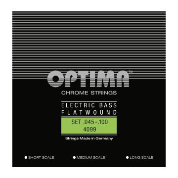 Preview van Optima 4099L  Flatwound strings Long scale