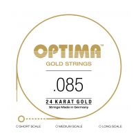 Thumbnail van Optima GB085.L Single .085 E-Bass 24K GOLD STRING Long scale