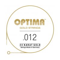 Thumbnail van Optima GPS012 24K Gold Plated .012, Single String