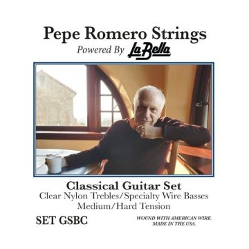 Preview van Pepe Romero GSBC- SPECIALTY WIRE BASSES, MEDIUM HARD TENSION