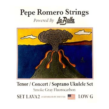 Preview van Pepe Romero LAVA 2: Soprano/Concert/Tenor Ukulele, Low G
