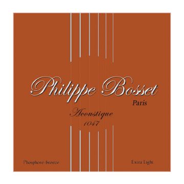 Preview van Philippe Bosset ACP1047 Phosphor bronze Extra Light 10-47