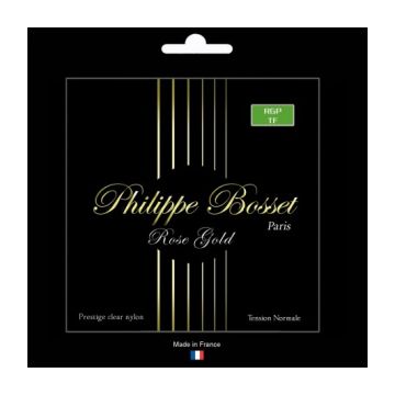 Preview van Philippe Bosset RGPTF Rose Gold clear nylon High tension