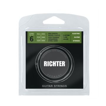 Preview van RICHTER 1921 Electric Guitar Strings 6 String, Custom Gauge Drop C, 011 - 056