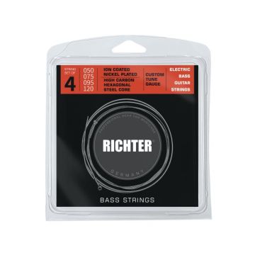 Preview van RICHTER 1926 Electric Bass Strings 4 String, Custom Gauge Drop B, 050-120