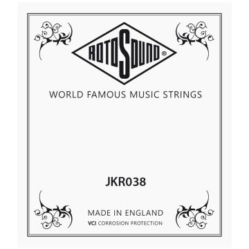 Preview van Rotosound JKR038 Rotosound Jumbo King .038 string for acoustic guitar