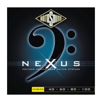 Preview van Rotosound NXB40 Nexus Bass Black Polymer Coated