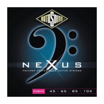 Preview van Rotosound NXB45 Nexus Bass Black Polymer Coated