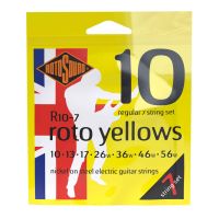 Thumbnail van Rotosound R10-7 Roto 'Yellows' 7 STRING Regular 10-56