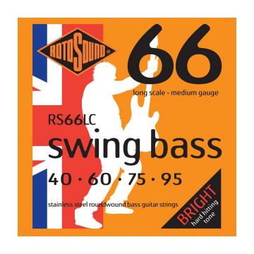 Preview van Rotosound RS 66LC Swingbass Roundwound stainless steel