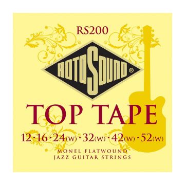 Preview van Rotosound RS200 Top Tape Monel flatwound