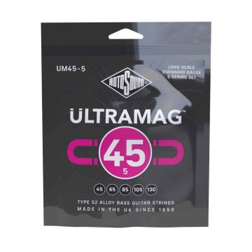 Preview van Rotosound UM45-5 ULTRAMAG 5 string STANDARD | 45-130