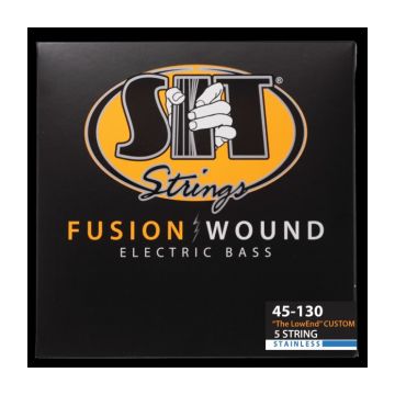 Preview van SIT Strings SRB545130L Fusion Wound Stainless Bass   Long-Scale Strings lowEnd Custom