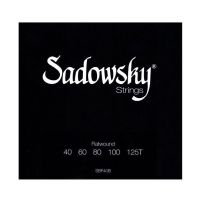 Thumbnail van Sadowsky SBF40B Black Label Flatwound Bass Strings 040/125
