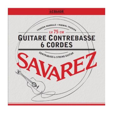 Preview van Savarez 6CB640R ContraBass Guitar  750mm scale Standard Tension