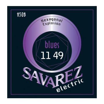 Preview van Savarez H50B ELECTRIC HEXAGONAL EXPLOSION BLUES 11/49