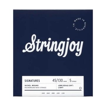 Preview van Stringjoy BA45130LS  Signatures Nickel wound 45/130 Light