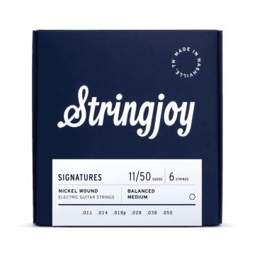 Preview van Stringjoy BAL11 Signatures -Nickelwound 11-50 Balanced Medium