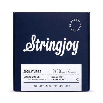 Preview van Stringjoy BAL13 Signatures -Nickelwound 13-58 Balanced Extra Heavy