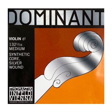 Preview van Thomastik 132-116 Violine D-3 1/16 Perlon, aluminum