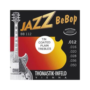 Preview van Thomastik BB112T Jazz BeBop Round wound Tin plated trebles