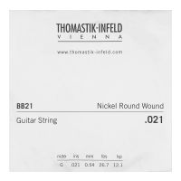 Thumbnail van Thomastik BB21 Single .021 Nickel Round Wound