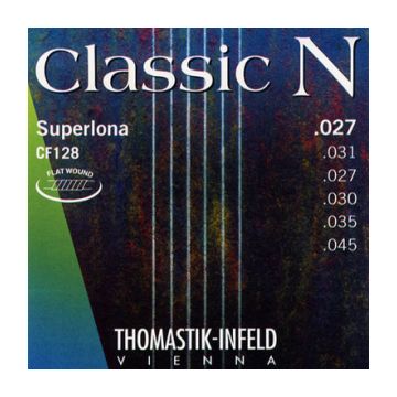 Preview van Thomastik CF128 Classic N Flat wound Superlona Light