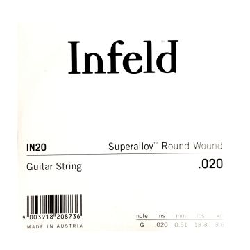 Preview van Thomastik IN20 Single Infeld super alloy .020 roundwound