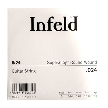 Preview van Thomastik IN24 Single Infeld super alloy .024 roundwound