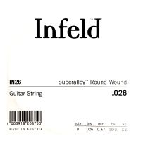 Thumbnail van Thomastik IN26 Single Infeld super alloy .026roundwound