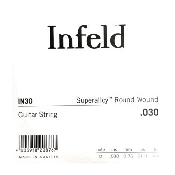 Preview van Thomastik IN30 Single Infeld super alloy .030 roundwound