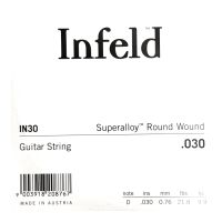 Thumbnail van Thomastik IN30 Single Infeld super alloy .030 roundwound