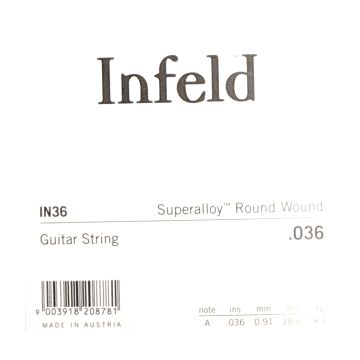 Preview van Thomastik IN36 Single Infeld super alloy .036 roundwound